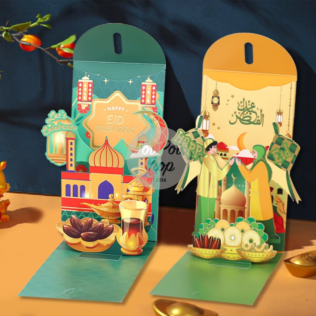 

Amplop Lebaran Idul Fitri 2025 Pop Up 3D 3 Dimensi Angpao Unik Premium Panjang Kado Unik Kado Angpao 3D Angpau Kartun Grosir Murah Tebal Motif Karakter Berkualitas Bahan Terbaik Murah Grosir