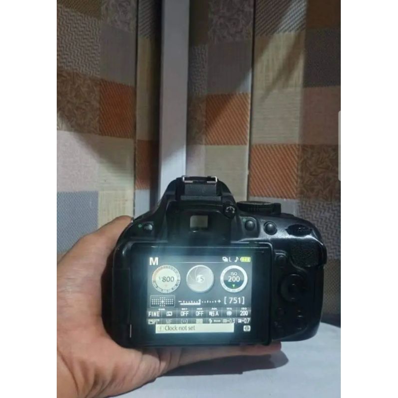 Nikon d5200 lensa fix 50mm nikor 1.8