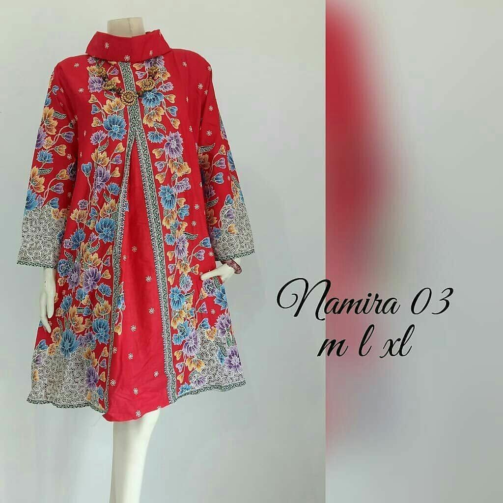 TUNIK Batik kekinian model ATASAN BATIK WANITA TERLARIS namira
