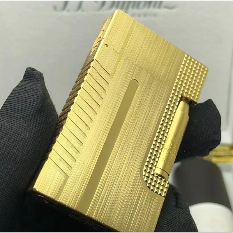 Korek Api St Dupont Paris Premium Full Gold 007 Berdenting Nyaring