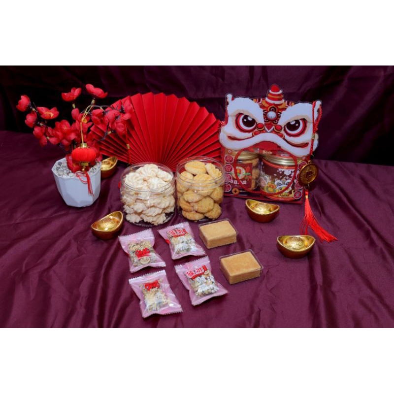 

lion bag mika CN Cookies Imlek hampers cny