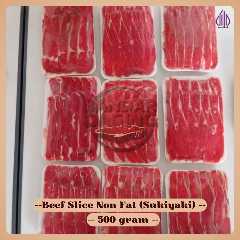 

Daging Sapi Impor Non Fat (Sukiyaki) 500 gram