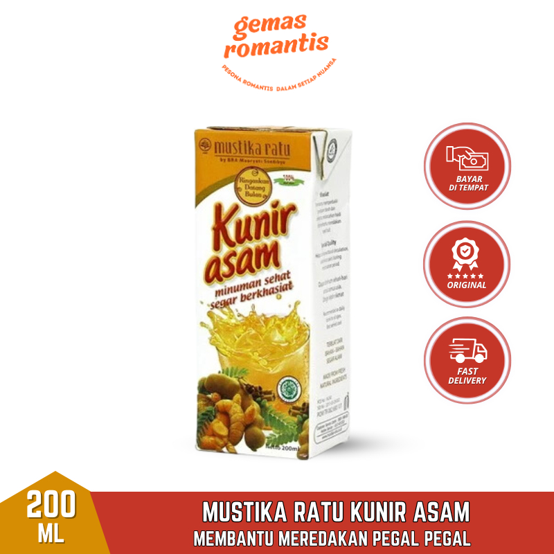 

Mustika Ratu Jamu Kunir Asem 200 ML