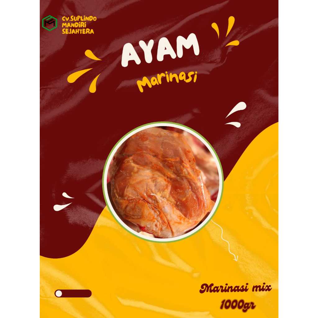 

Ayam marinasi fried chicken 1000gr