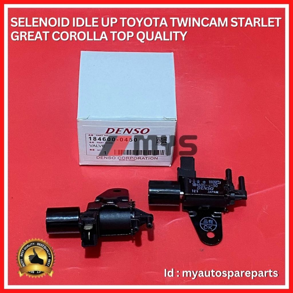 SELENOID IDLE UP AC Mobil TOYOTA Twincam Starlet Great Corolla IDLEUP TOP QUALITY