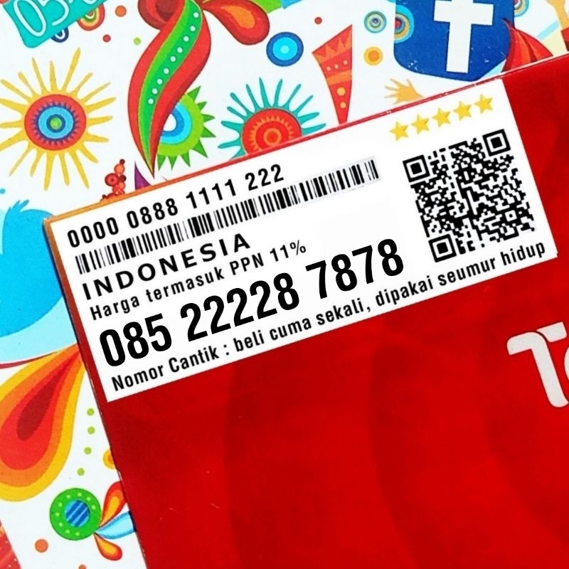 085 22223 7878 kuartet 2222 hoki 78 Kartu Perdana Nomor Cantik SimPATI As Telkomsel Combo Sakti