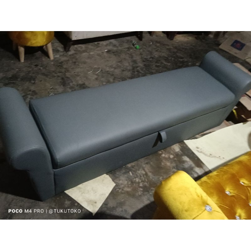 sofa ottomy bench storage polos 160 cm