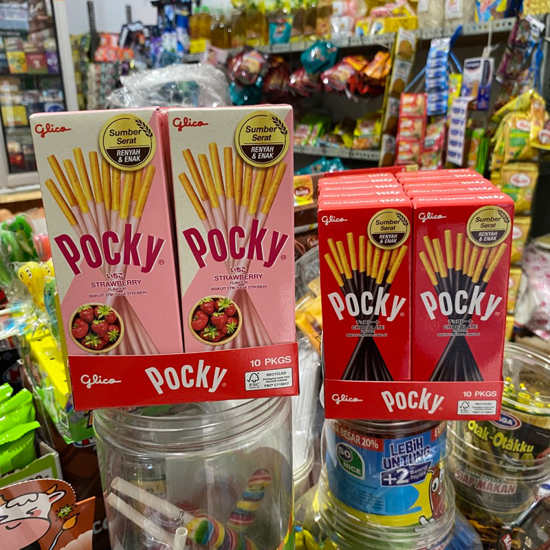 

GLICO POCKY BISKUIT STIK BERVARIAN RASA 22g