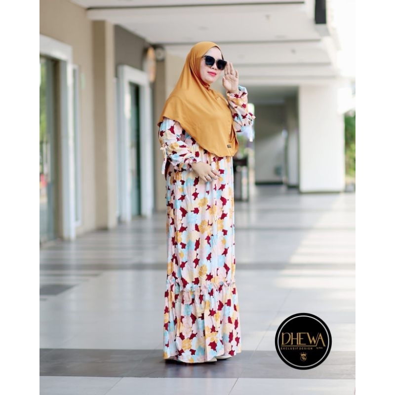 GAMIS SET KERUDUNG by DHEWA STYLE