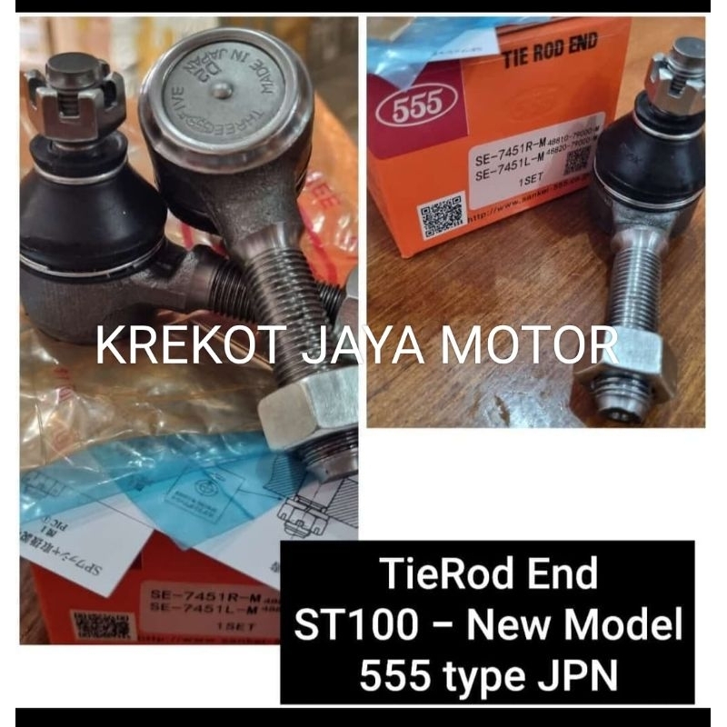 TIE ROD END SUZUKI CARRY ST100 FUTURA T-120SS 555 JAPAN ORIGINAL