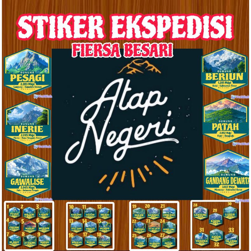 STIKER EXPEDISI ATAP NEGERI