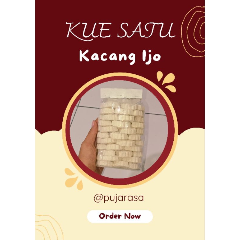 

KUE SATU KACANG IJO 500g
