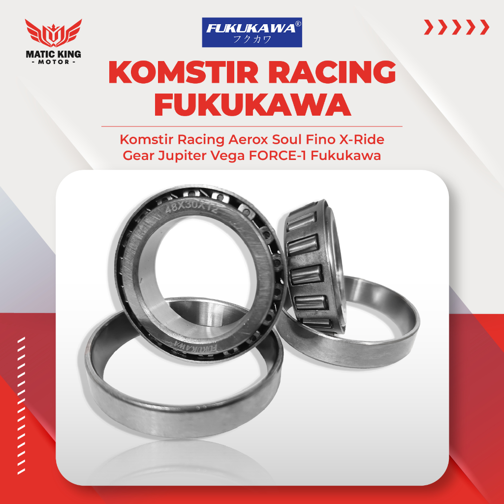 Fukukawa Komstir Racing Bambu NMAX Mio Sporty M3 J GT Soul Fino X Ride RXKing Jup Z MX