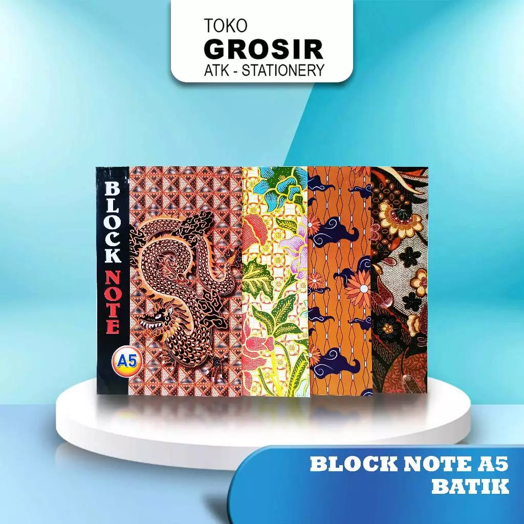 

(LIVE) Block Note A5 Batik HORE / Blocknote