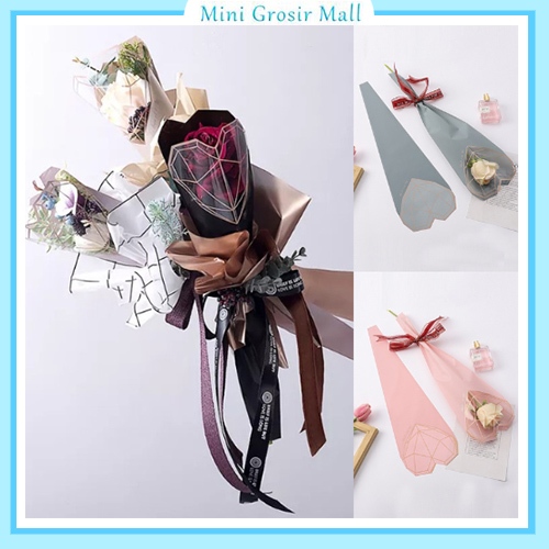 

20 LEMBAR PLASTIK SINGLE FLOWER SINGLE STALK ROSE BUNGKUS PLASTIK BUNGA SATUAN BUNGA WISUDA TANGKAIAN SF06
