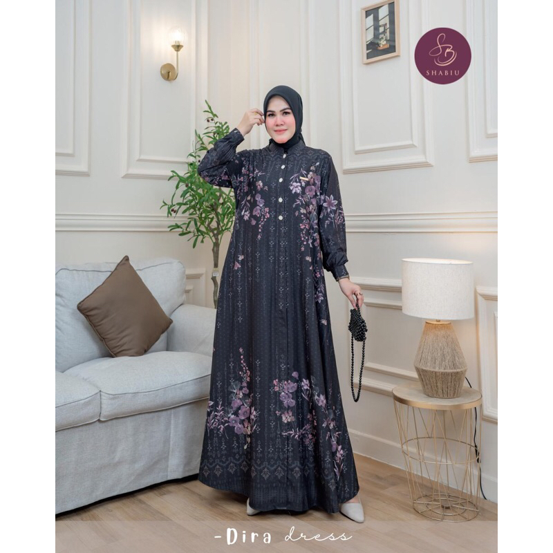 DIRA DRESS ORIGINAL | GAMIS SILK PREMIUM ORI | GAMIS MEDAN MURAH
