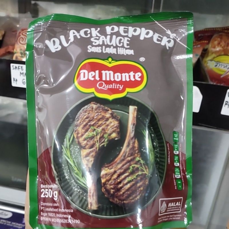 

Delmonte Blackpaper 250grm
