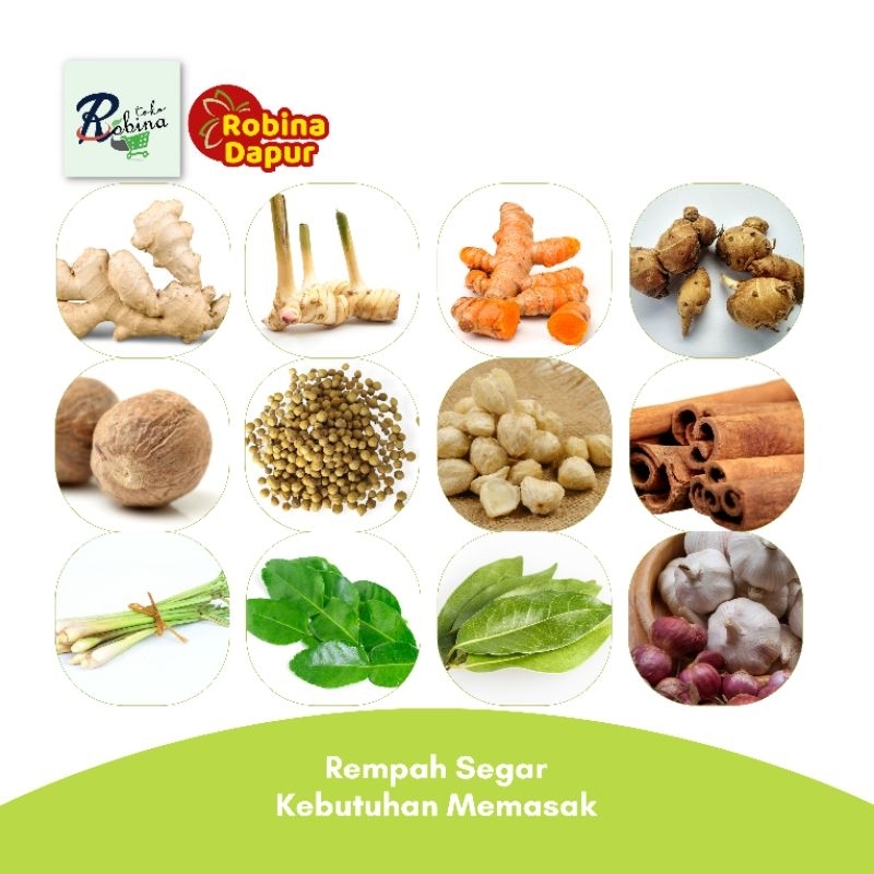

Bumbu Rempah Segar Nusantara