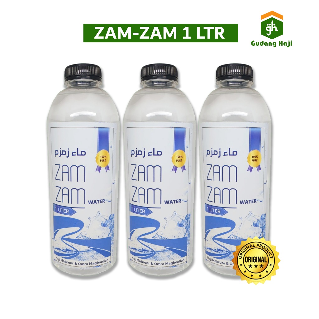 

Air Zam-Zam 1 LITER/ Zam-Zam Botol/Air Zam-Zam Asli