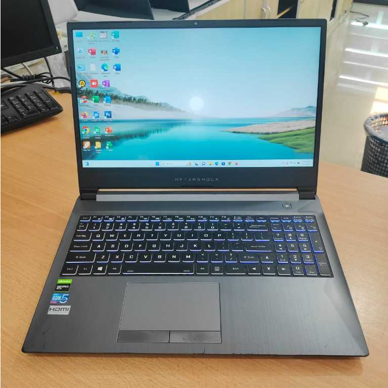 Laptop Gaming Aftershock NH58RA / Core i7 Gen 9 / VGA Nvidia GTX 1650 4Gb