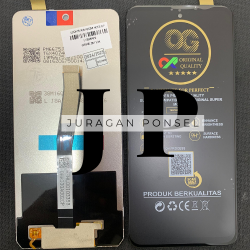 LCD TOUCHSCREEN XIAOMI REDMI NOTE 9 PRO / NOTE 9S ORI FULLSET / LCD REDMI NOTE 9S