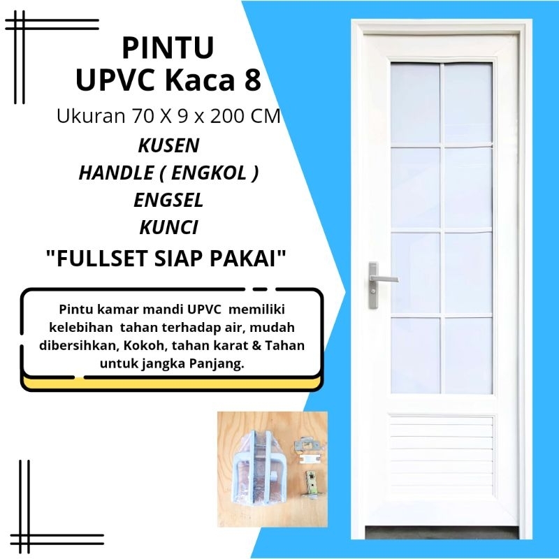 Pintu Kamar Mandi Upvc Kaca 8 Pintu Kamar Mandi Tebal Pintu Kamar Mandi Full Panel Pintu Kamar Mandi
