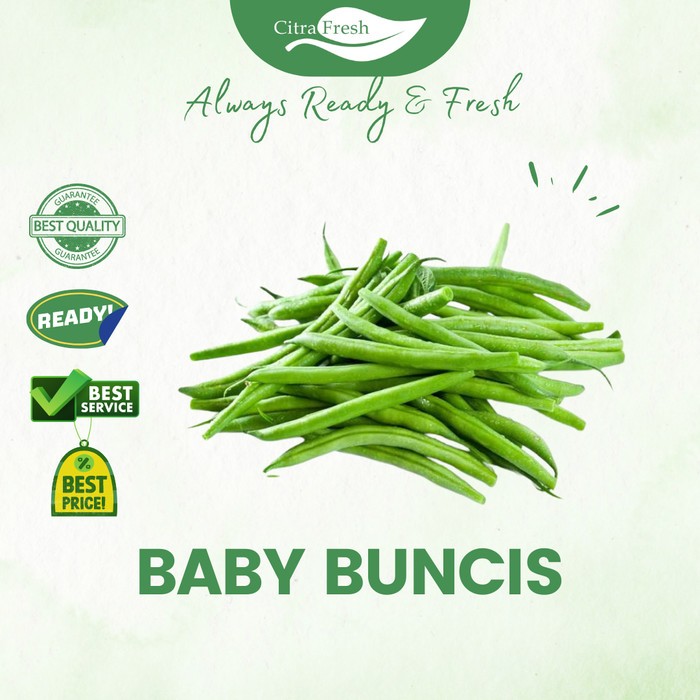 

(PROMO) CITRA FRESH Baby Buncis 250gram - Selalu Ready dan Fresh