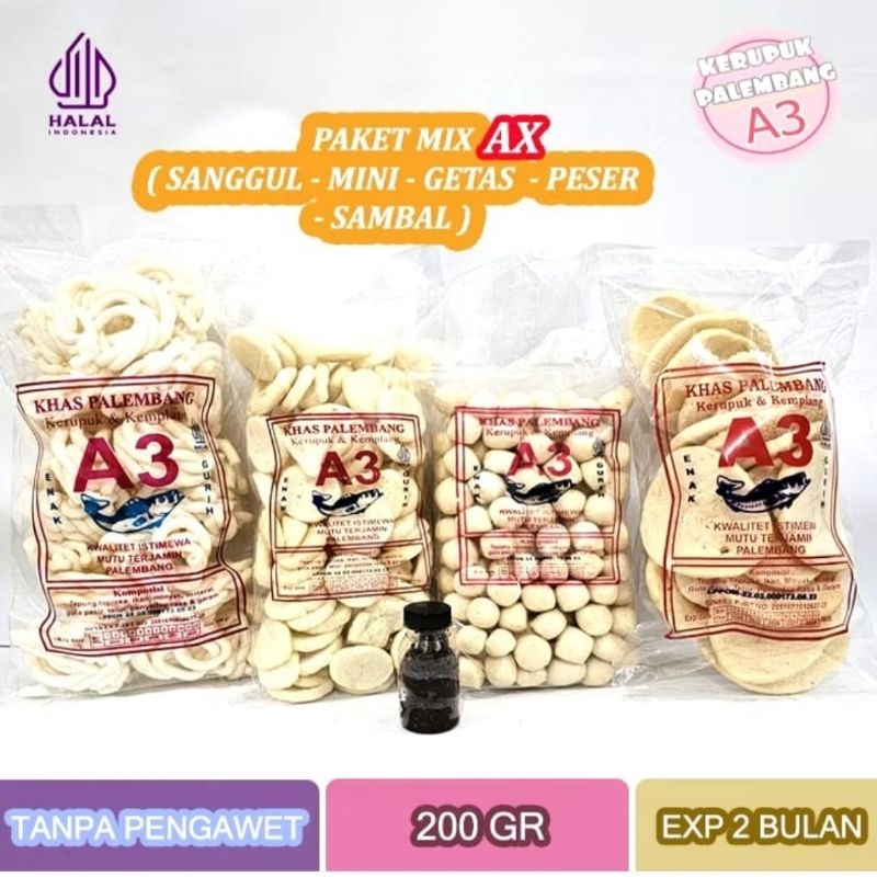 

Kerupuk Mini Peser Sanggul Getas Kemplang Ikan Tenggiri 800gr