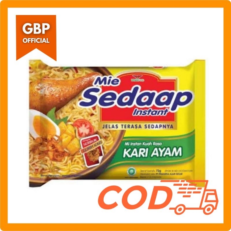 

Mie Sedap Instant Kari Ayam 72 gr