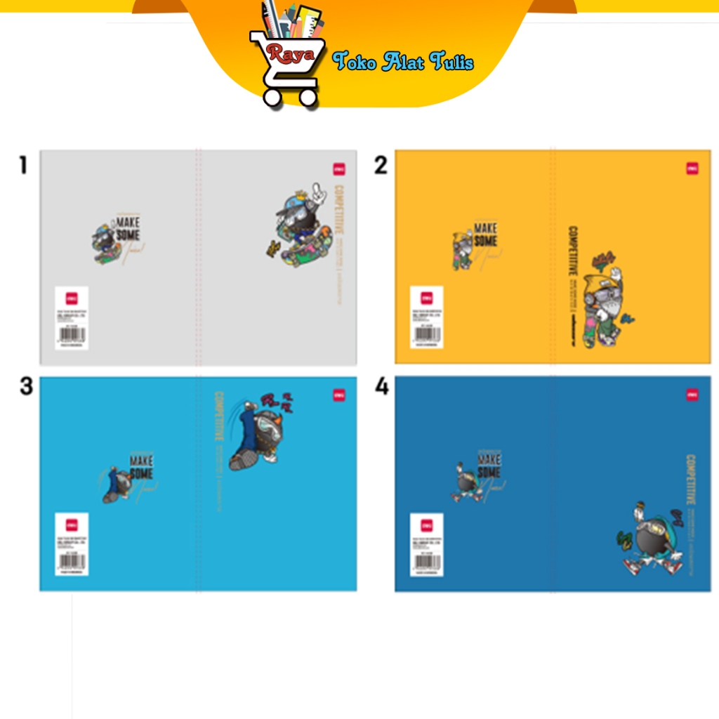 

Deli Buku Tulis CNA538 Competitive (Pcs)