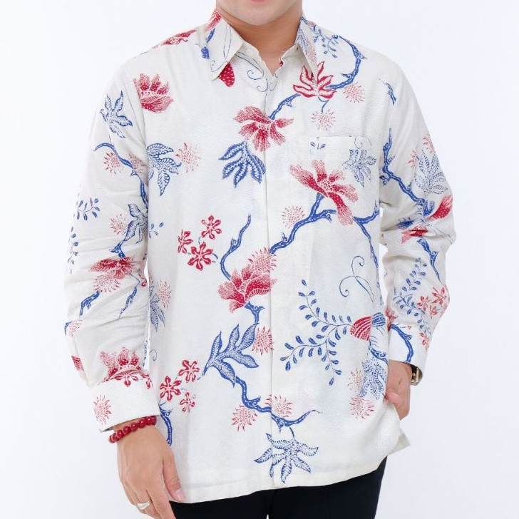Kemeja Batik Pekalongan / Batik Dobby Premium / Batik Pria Dewasa