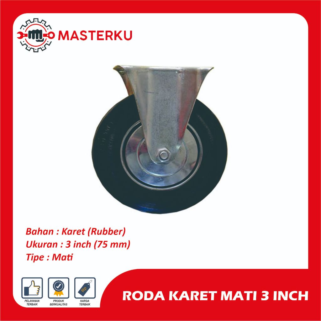 Roda Karet Mati / Roda Etasalse / Roda