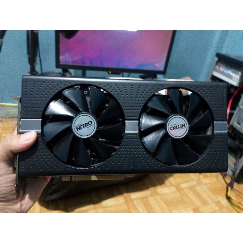 VGA AMD RX 580 4GB VRAM SAPPHIRE NITRO+