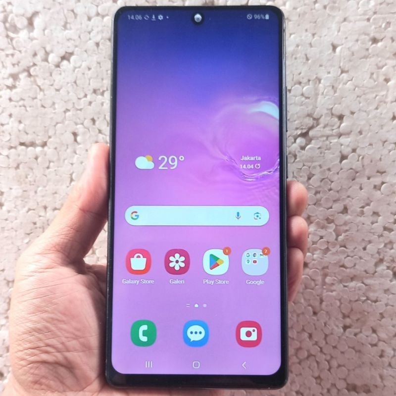 Handphone Hp Samsung Galaxy S10 Lite 8/128 NFC Second Eks Garansi Resmi Sein Murah