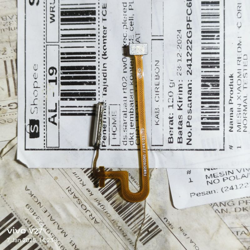 FLEXIBLE FINGERPRINT OPPO A77S ORI COPOTAN