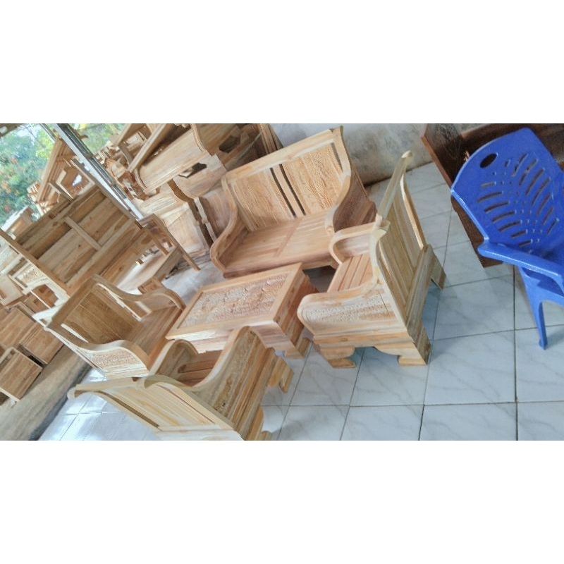 kursi tamu , kursi tamu semut , kursi tamu jati