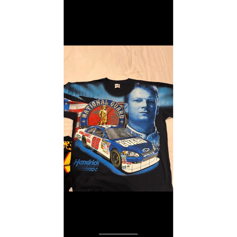 kaos nascar vintage aop