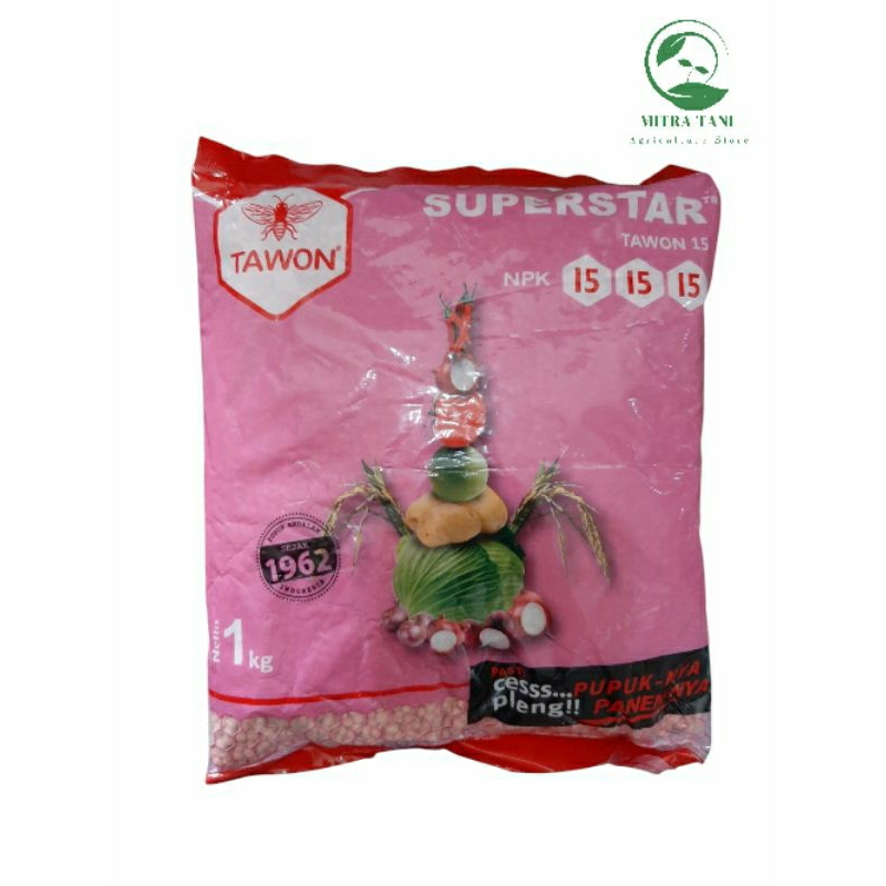 Pupuk NPK TAWON 15 15 15 1kg