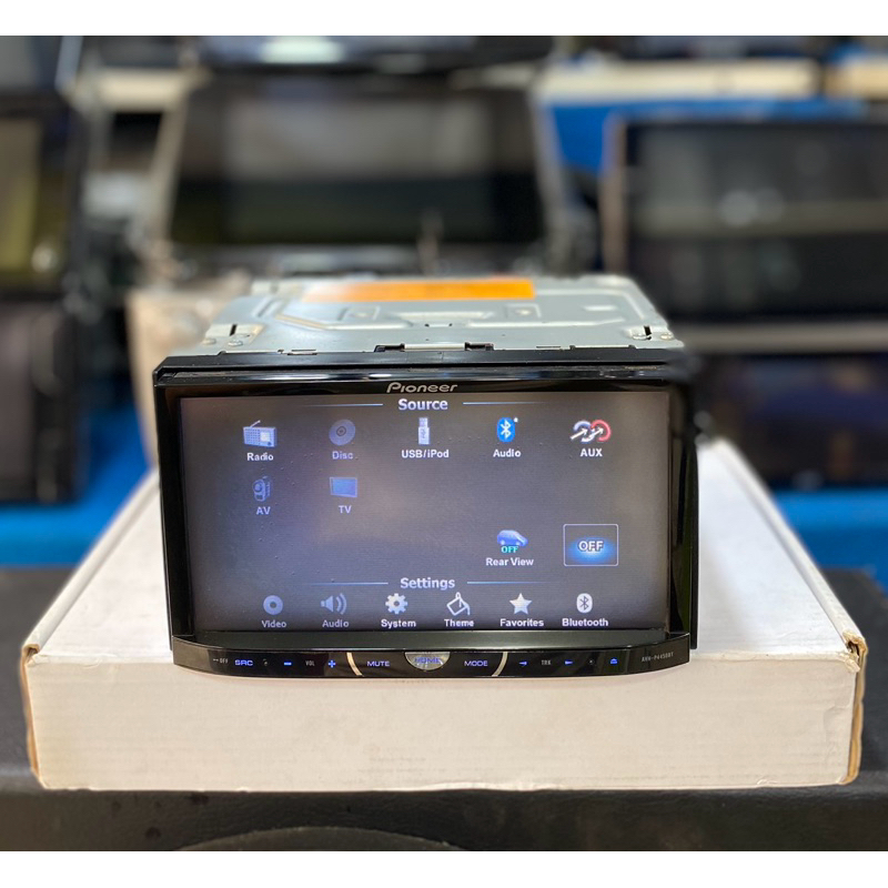 Head Unit Double Din Merk Pioneer AVH-P4450BT Bluetooth