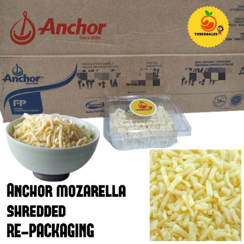 

Anchor Mozarella Shredded Re-Packaging - TOSERBA125