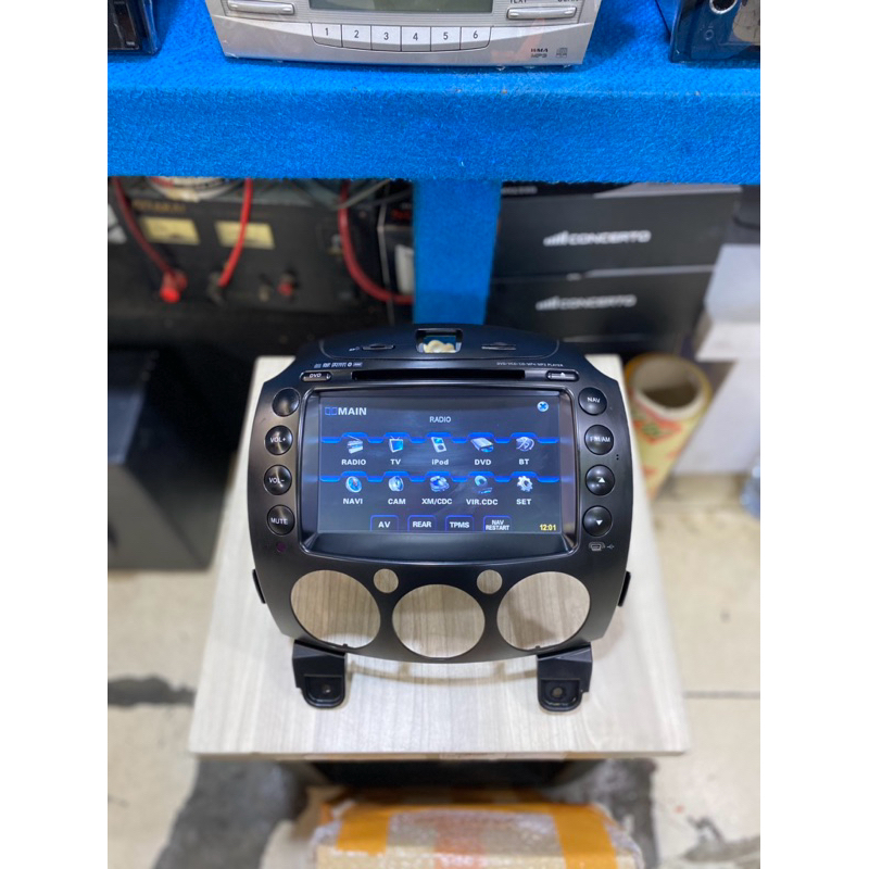 Head Unit Standar Mazda 2