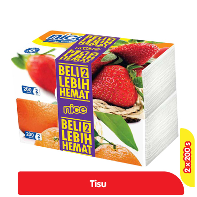 Nice Tisu Tissue Wajah 2 x 200 s
