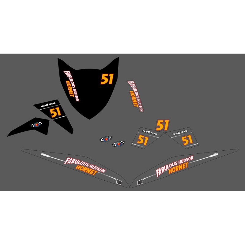 Striping Sticker Beat Fi 110 Transparan Copy Hudson Hornet