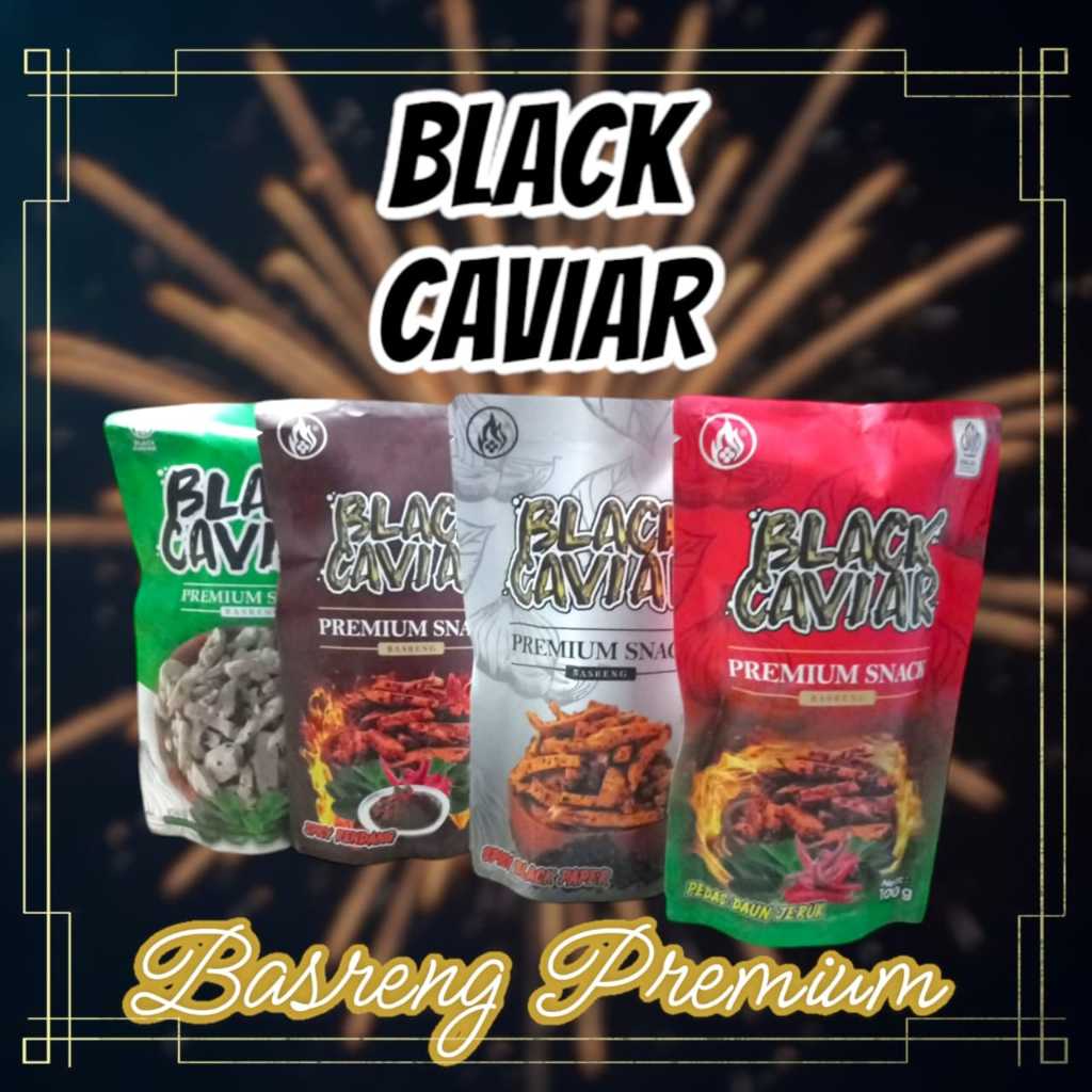 

Basreng Black Caviar Enakk Yogies