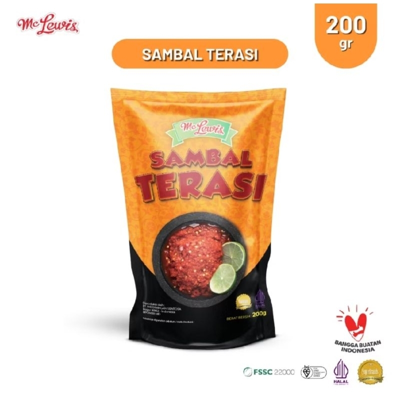 

McLewis Sambal terasi 200 gr