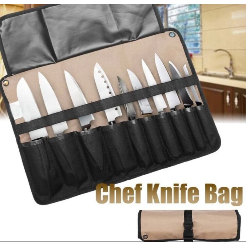 Tas Pisau Set Chef Knife Bag Tas Pisau Dapur Roll Bag