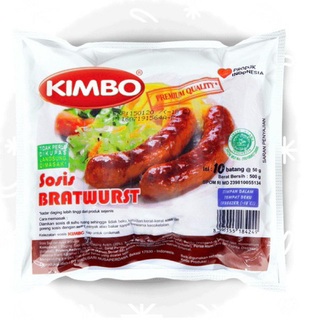 

KIMBO Sosis Bratwurts