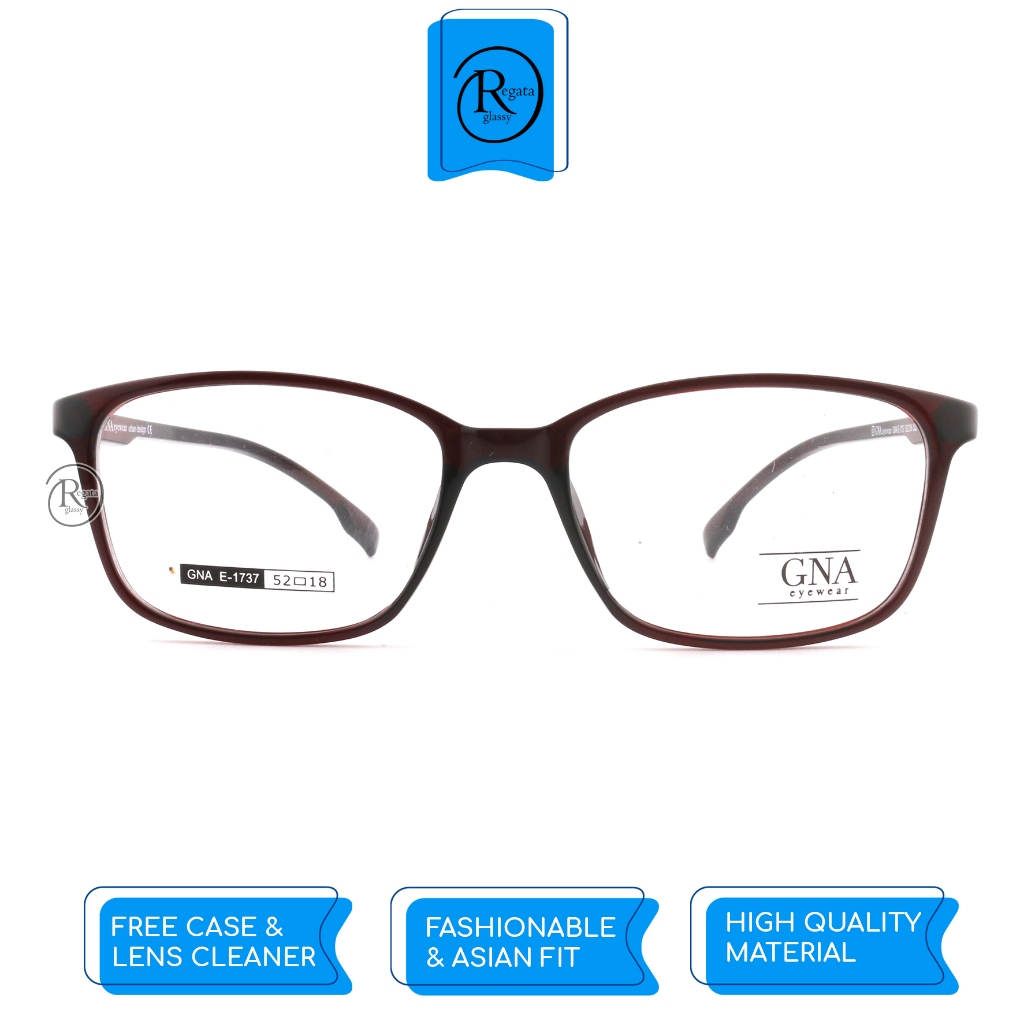 GNA Eyewear /  GNA E-1737 / Frame Kacamata GNA Eyewear ORIGINAL