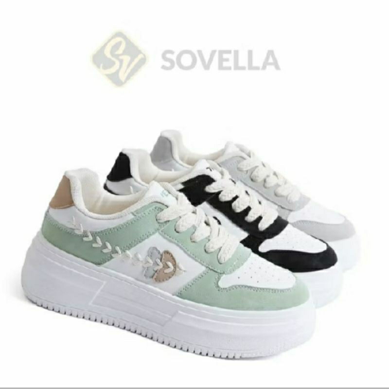 SOVELLA HAVANA SEPATU SNEACKERS GREEN SIZE 39
