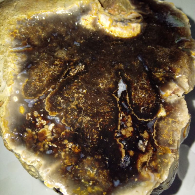 Original Batu Badar Emas Kristal Top Quality